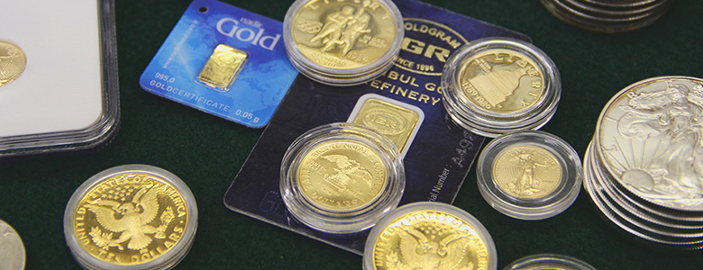 Gold and Silver Coins